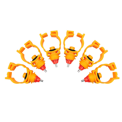 Chicken Hang And Spring Type Chicken Water Dispenser PVC Pipe Chicken Waterer Nipple Drinker